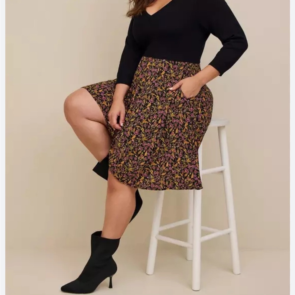 Floral Print Women's Dress